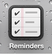 Icono Reminders iOS5