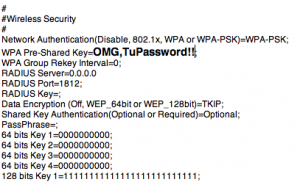 Password WIFI en router Belkin