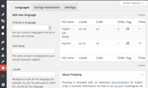 polylang en wordpress p1